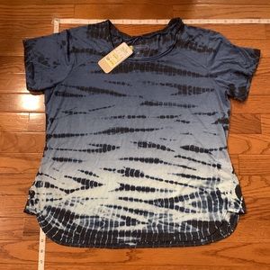 Tie-dyed tee
